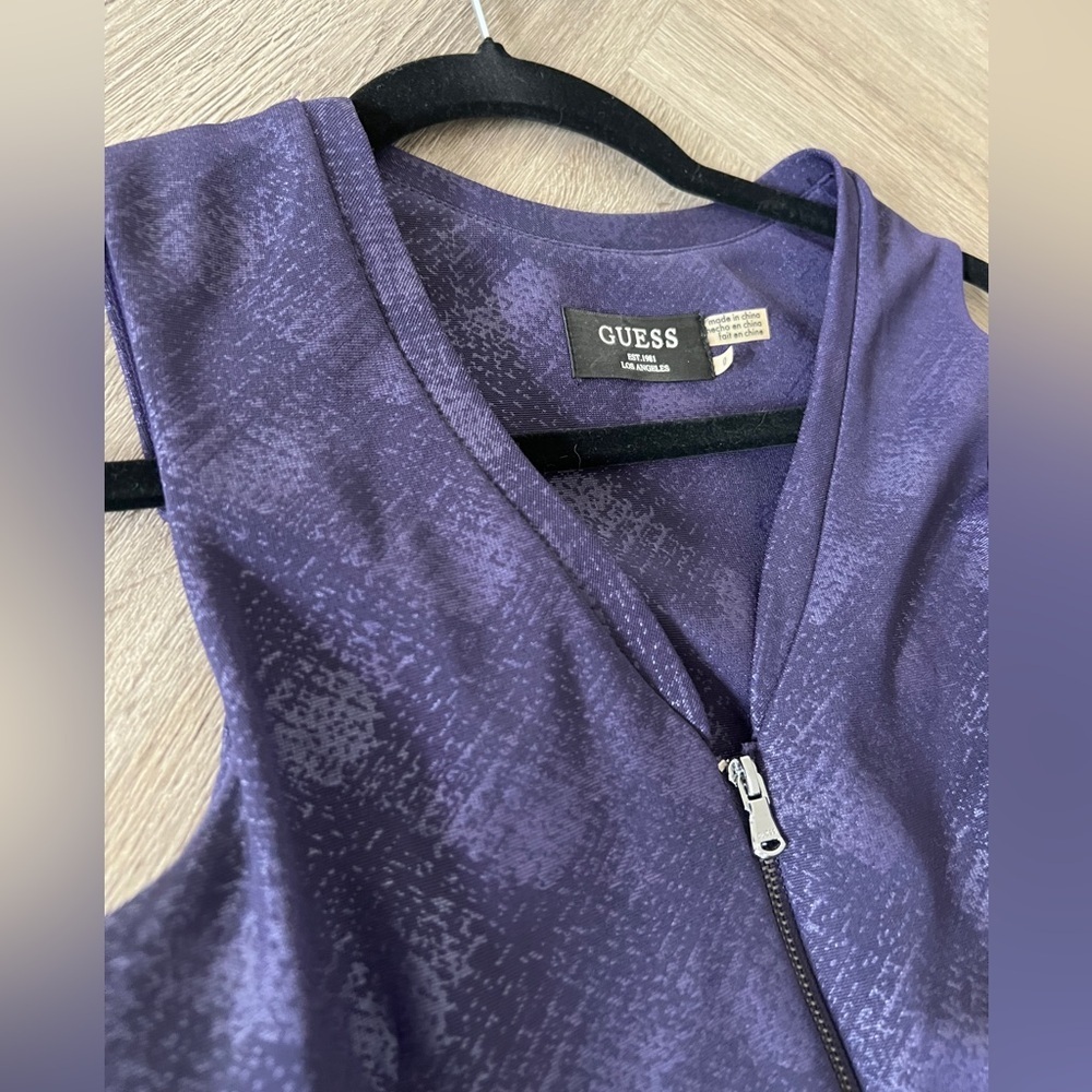 Guess mini dress in purple - Picture 6 of 6